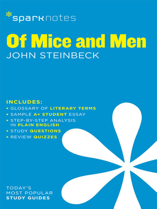 Title details for Of Mice and Men SparkNotes Literature Guide by SparkNotes - Available